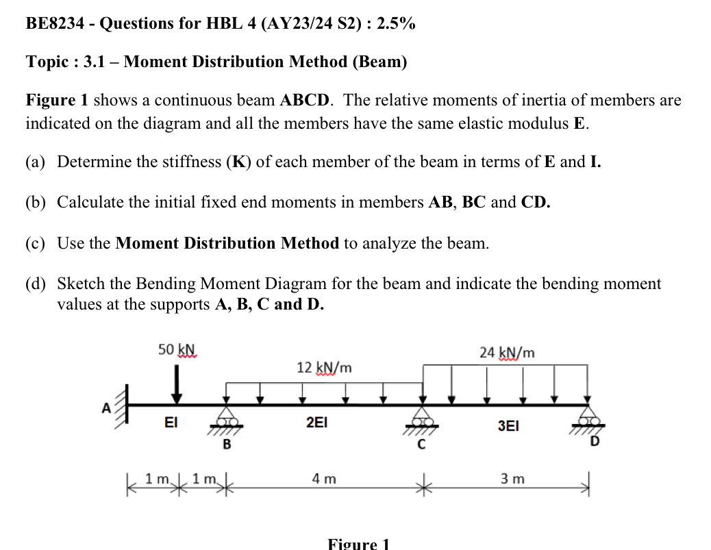 How to solve... BE 8 2 3 4 - Questions for HBL 4