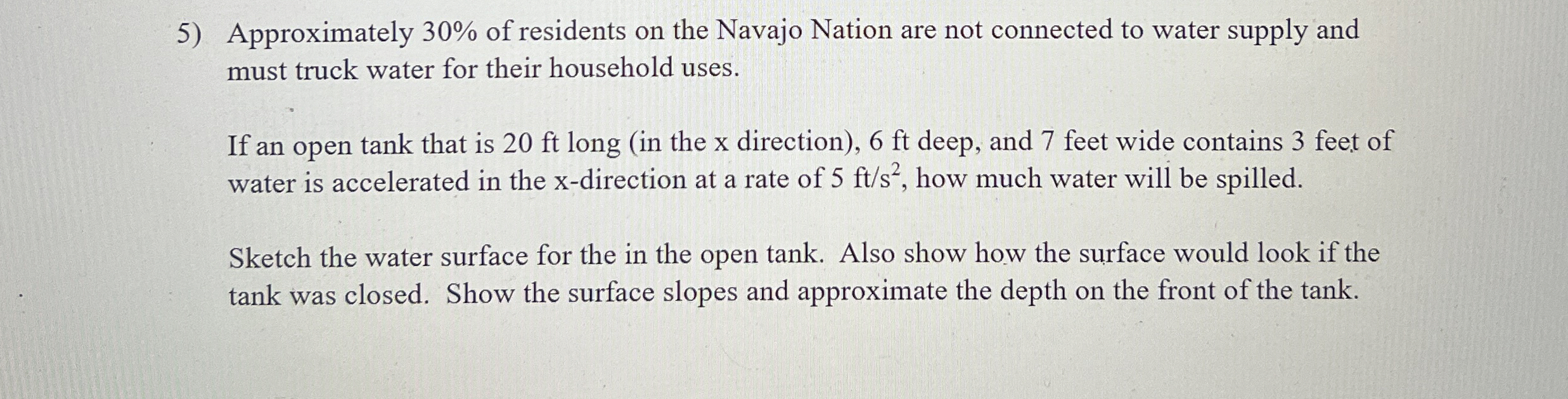 Approximately 3 0 % of residents on the Navajo
