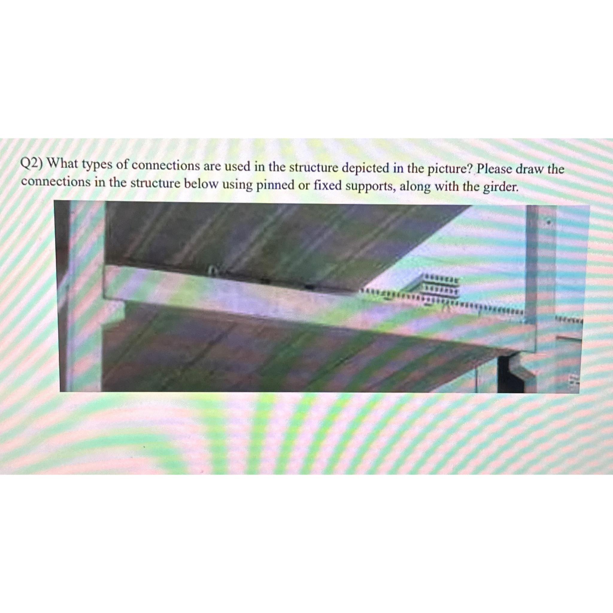 Q 2 ) What types of connections are used in the