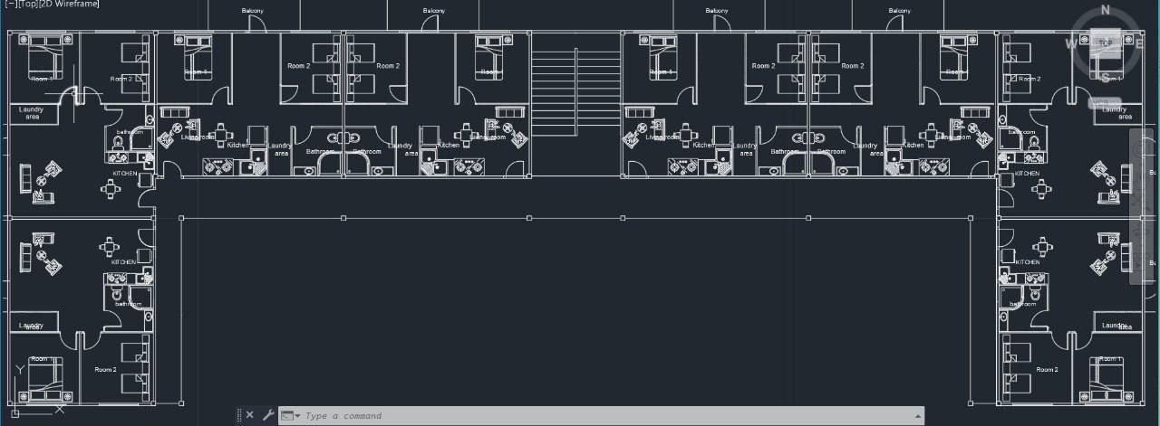 Prepare a rough "storm drainage and sanitary