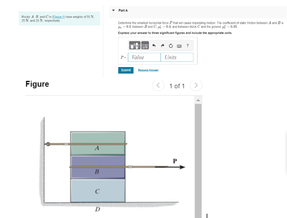 The crate in ( Eigure 1 ) has a center of gravity