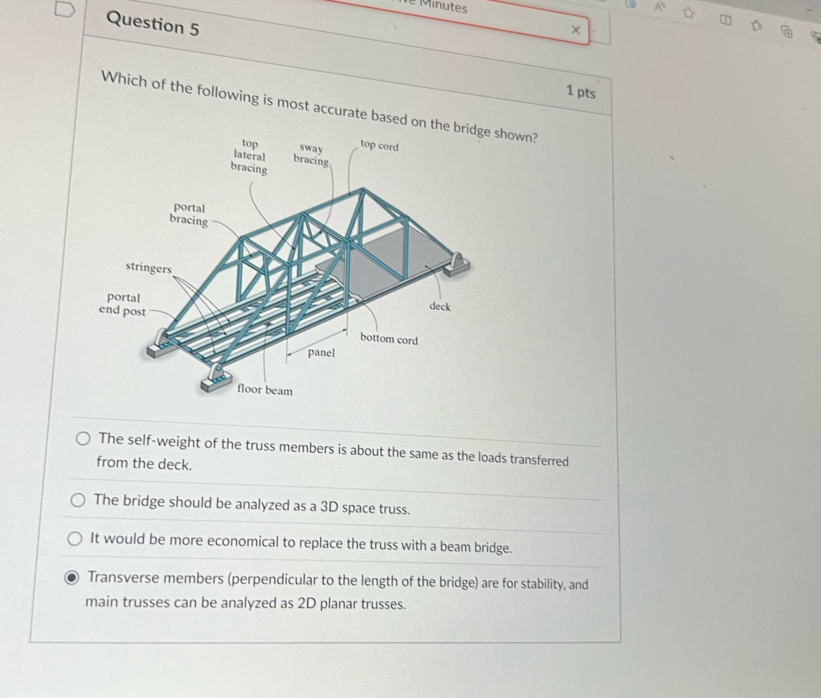 Question 5 following is most accurate based on