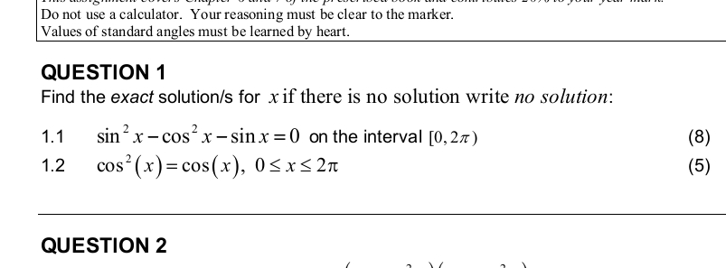 Do not use a calculator. Your reasoning must be