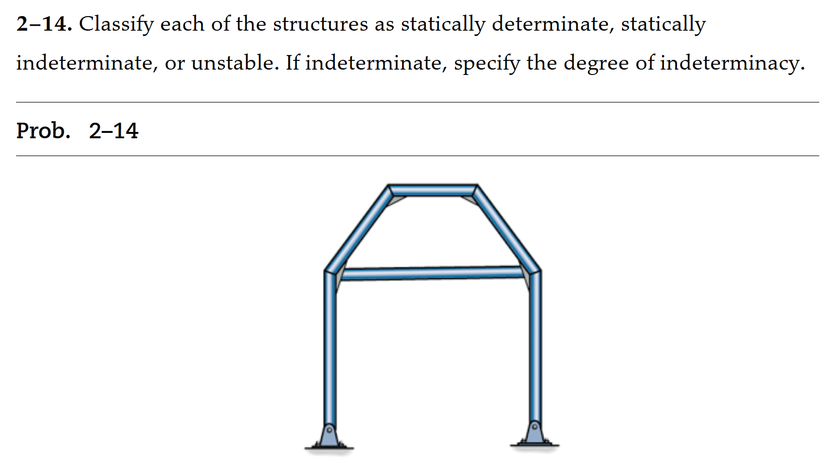 2 - 1 4 . Classify each of the structures as
