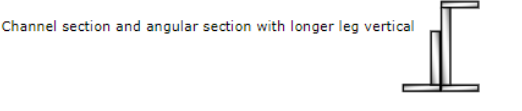 Channel section and angular section with longer