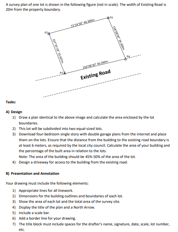 Please show all steps used on auto cad to get