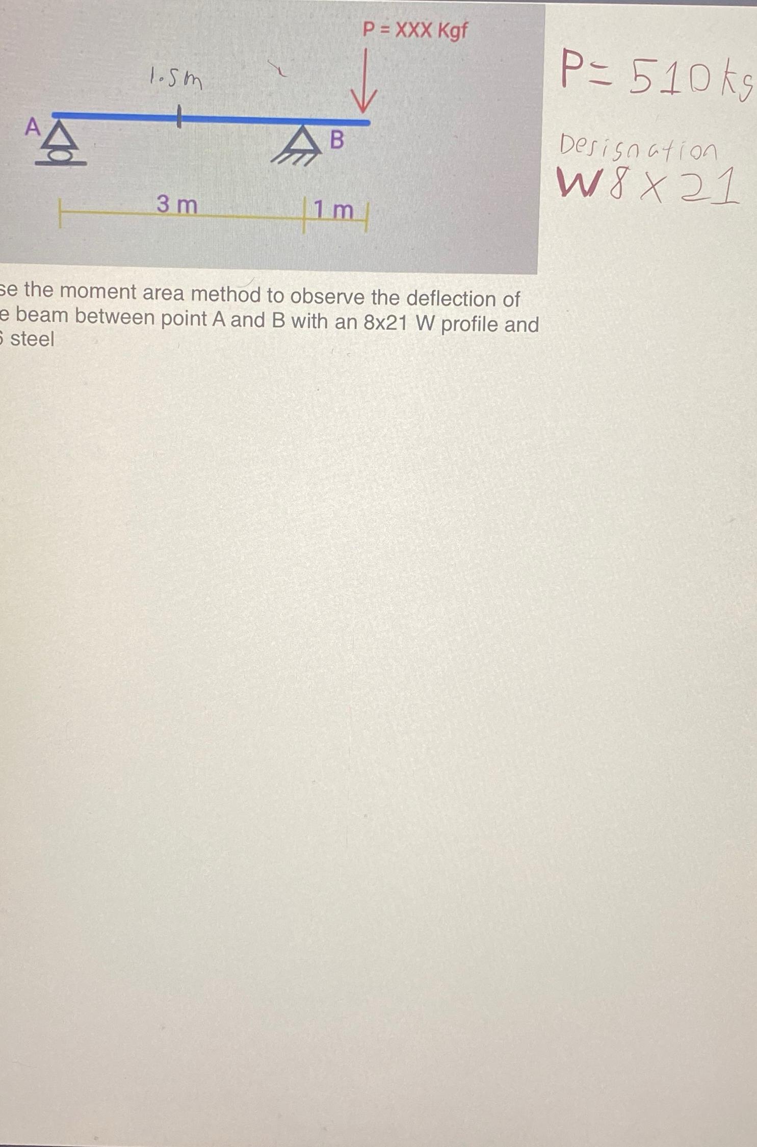 P = 5 1 0 k g Desisnation W 8 8 . 2 1 se the