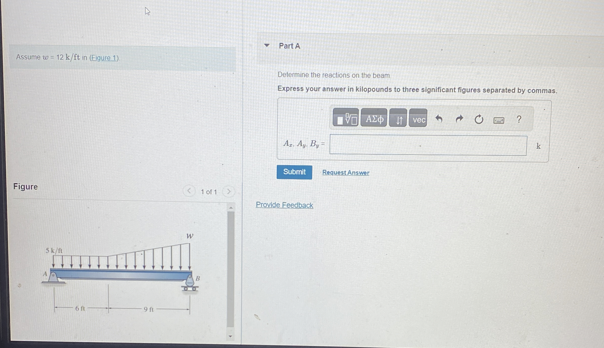 Assume w = 1 2 k f t in ( Figure 1 ) . FigurePart