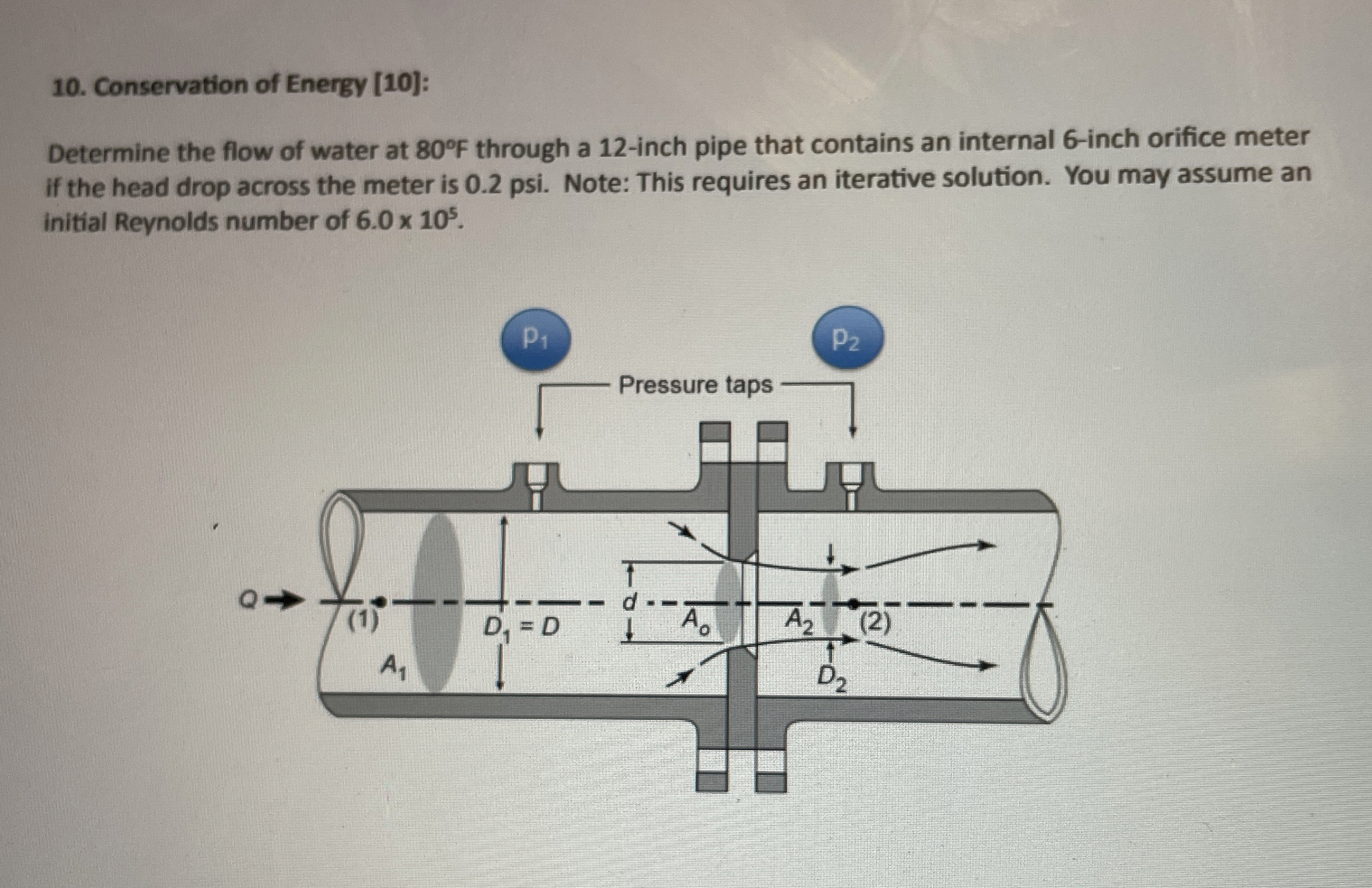 Conservation of Energy [ 1 0 ] : Determine the