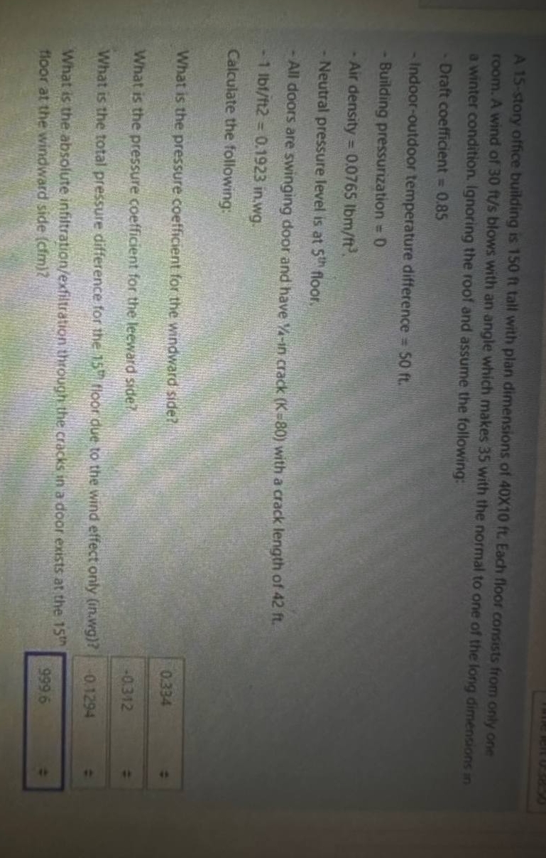 A 1 5 - story office building is 1 5 0 ft tall