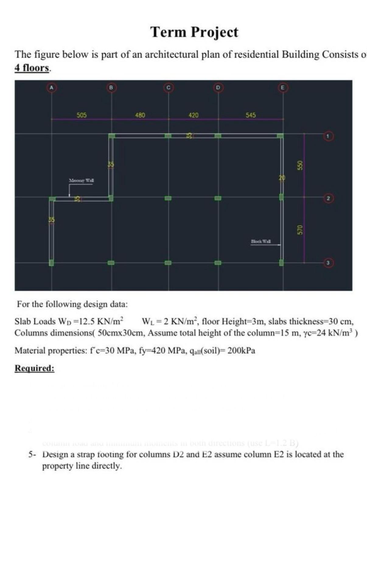 Term Project The figure below is part of an