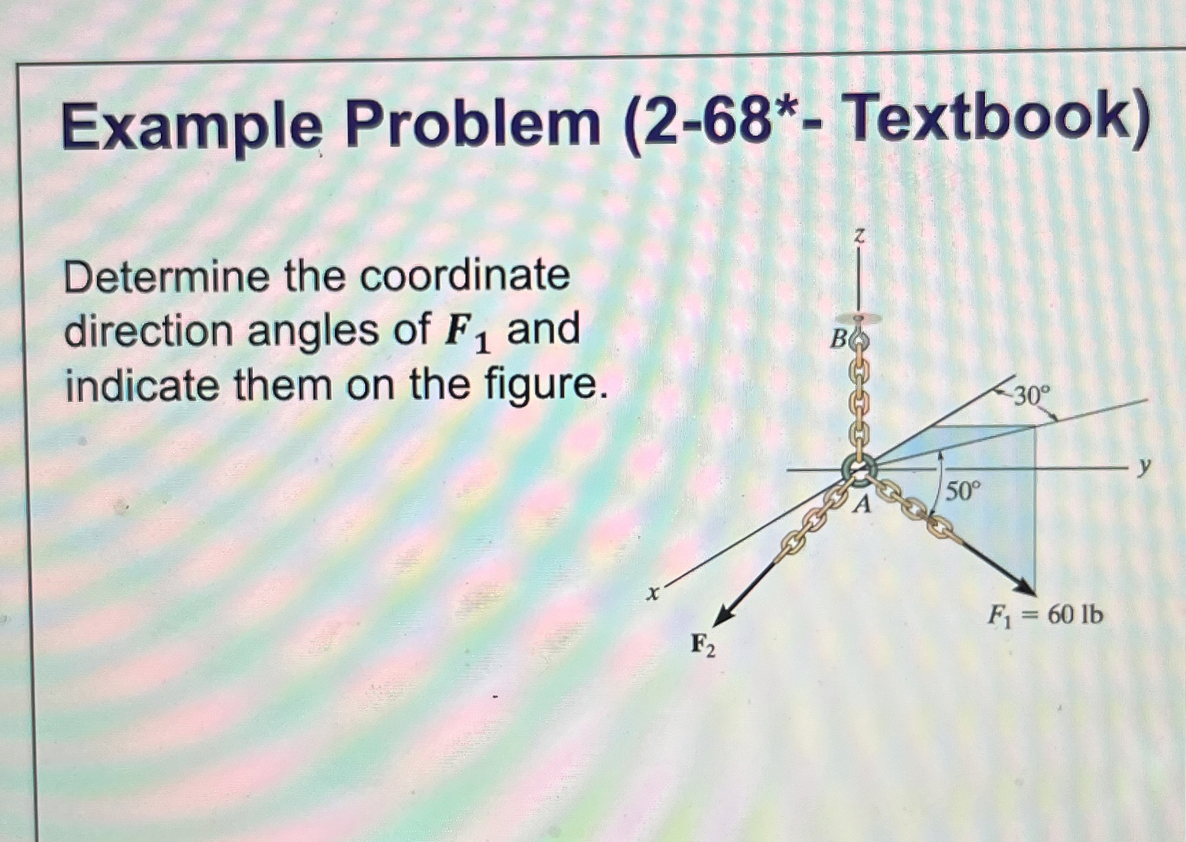 Example Problem ( 2 - 6 8 * - Textbook )