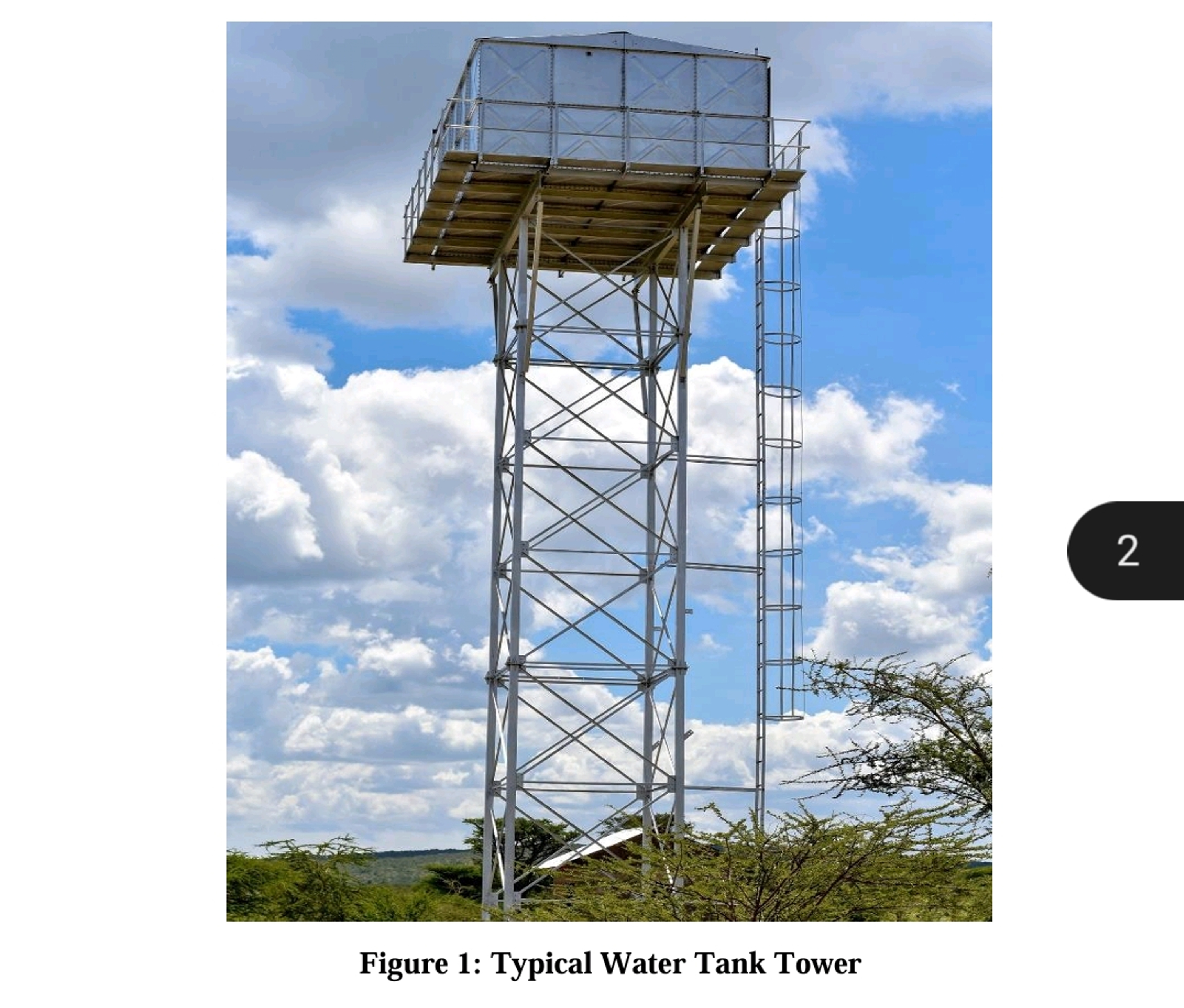 I need a detailed project report outlining the