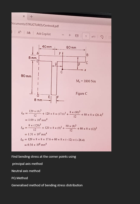 pocuments / STRUCTURES / Centroid . pdf A ab Ask