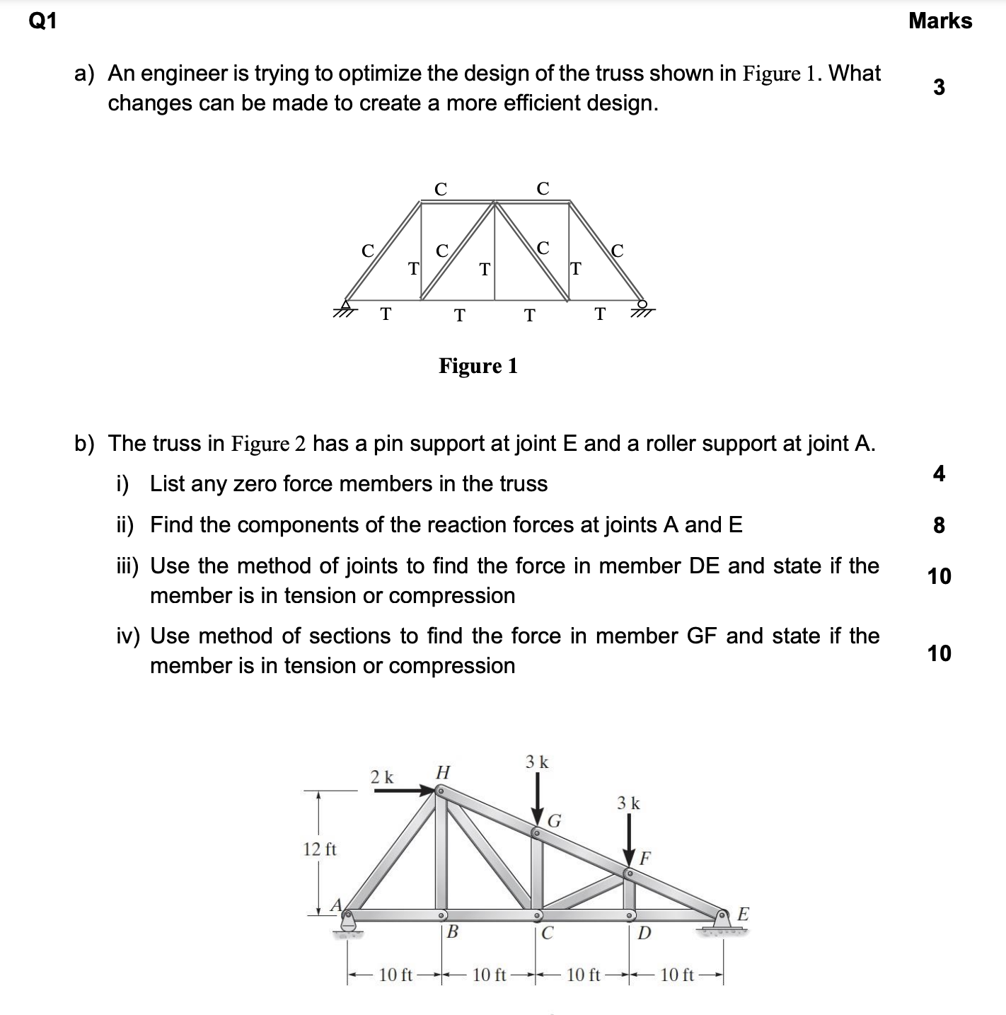 a ) An engineer is trying to optimize the design