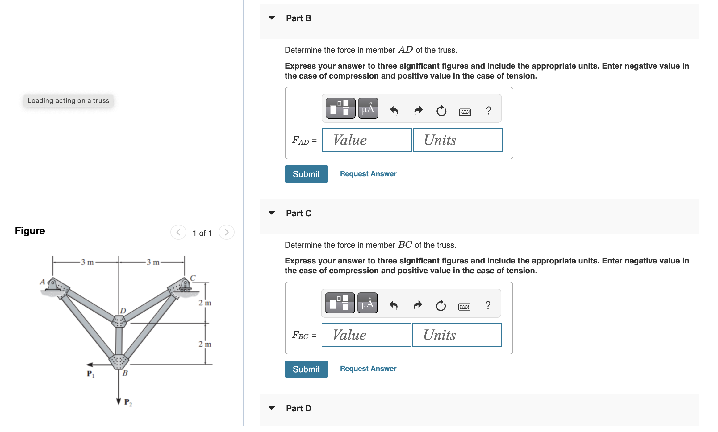 Part A ) Suppose that P 1 = 6 . 5 k N and P 2 = 9