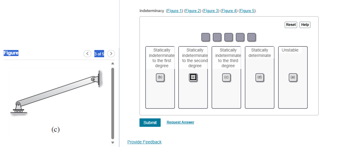 Show me the steps to solve indeterminacy. (