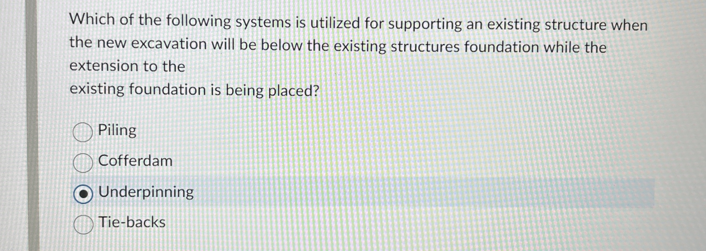 Which of the following systems is utilized for