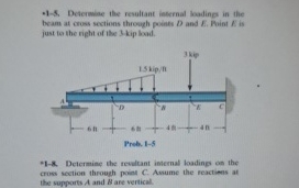 * 1 - 5 . Determase the resuliant insernal hading