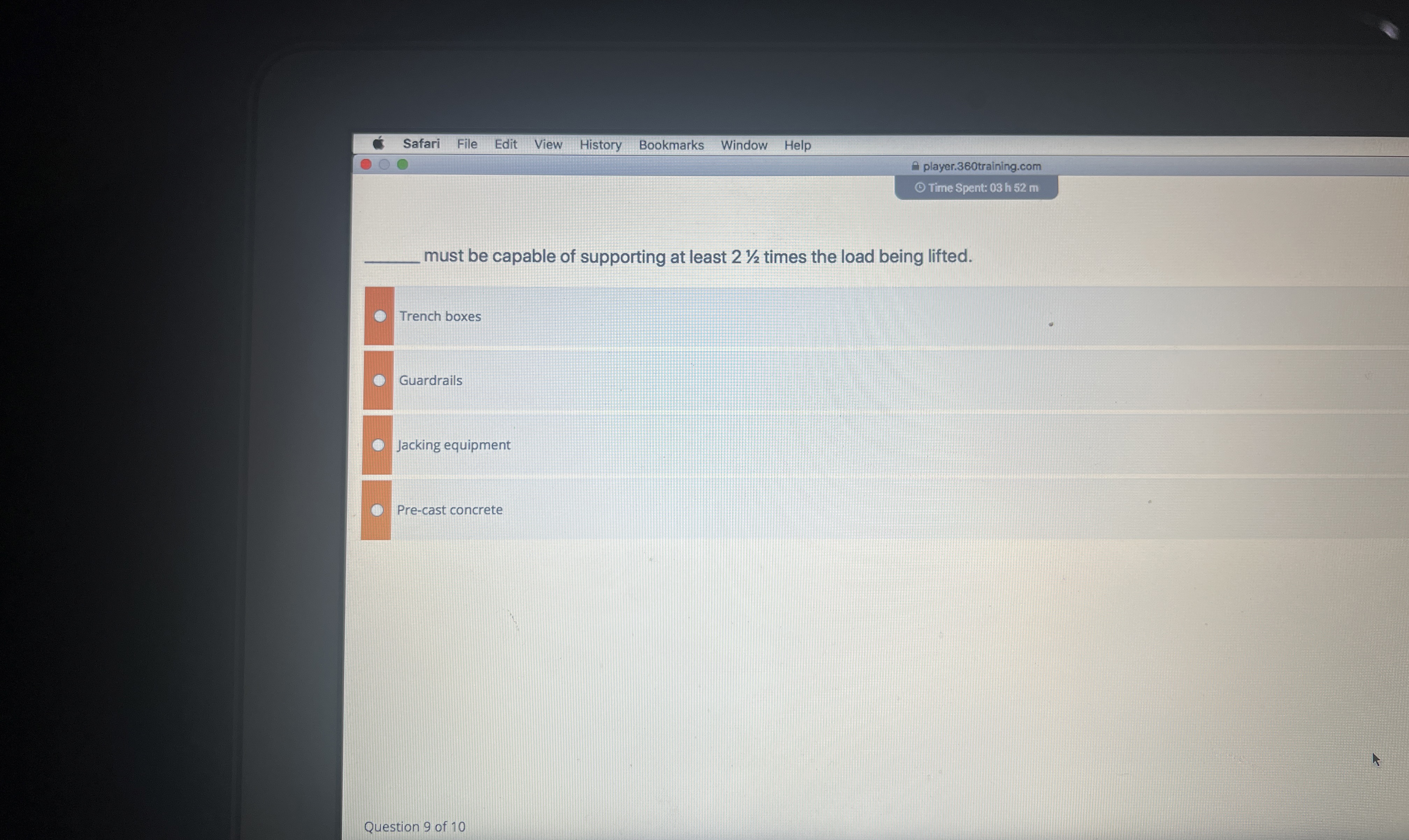 must be capable of supporting at least 2 1 2