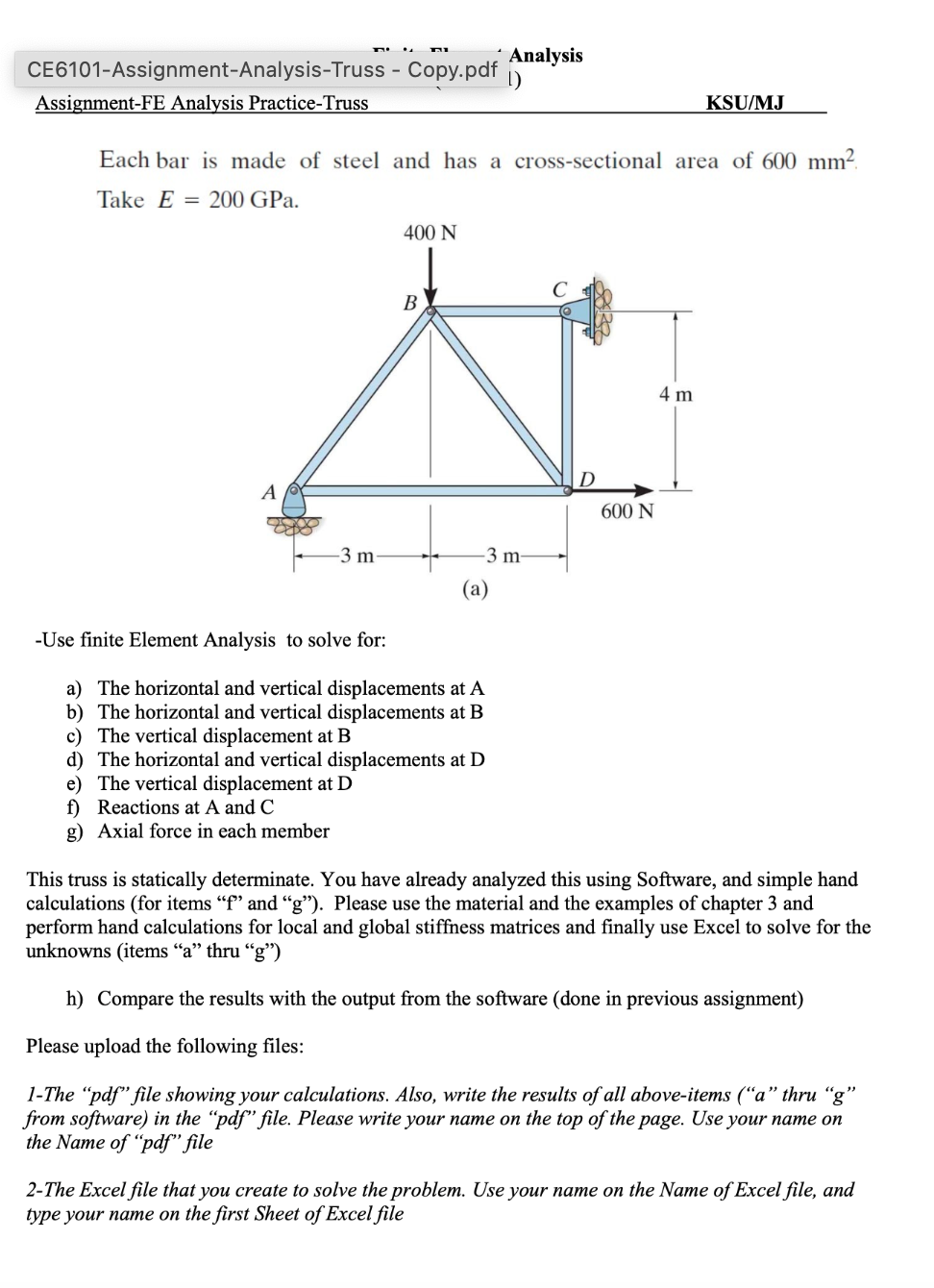 Each bar is made of steel and has a cross -
