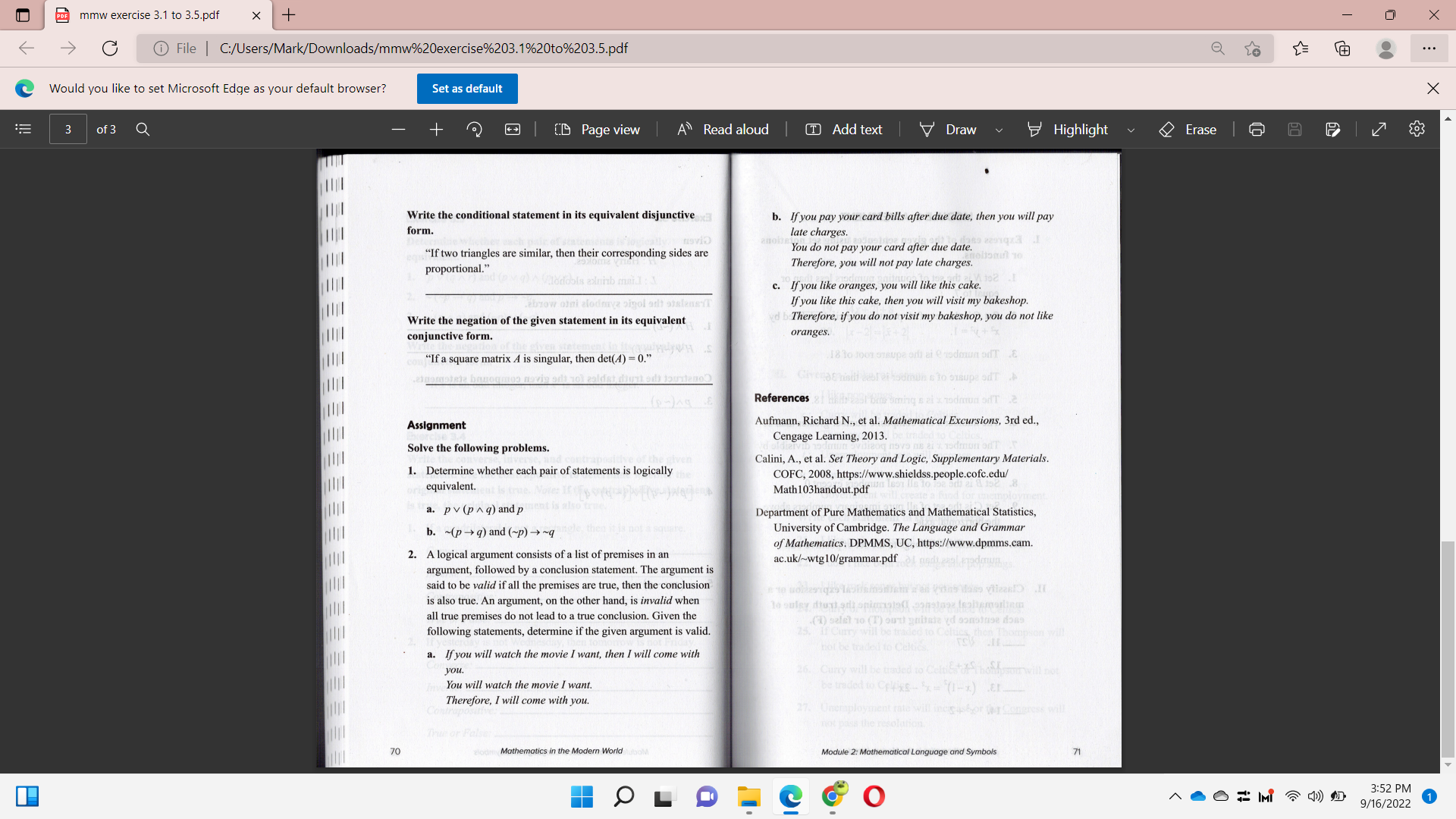 PRE mmw exercise 3.1 to 3.5.pdf X + X @ File |
