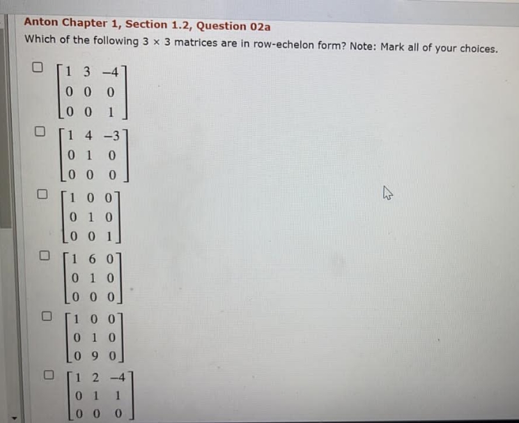 Q 02 i need you to tell me which of the following