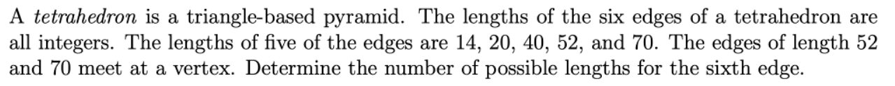 Need to solve this without trig but I'm not sure