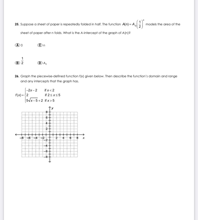 This is 11th grade Advanced Algebra C&C. Please