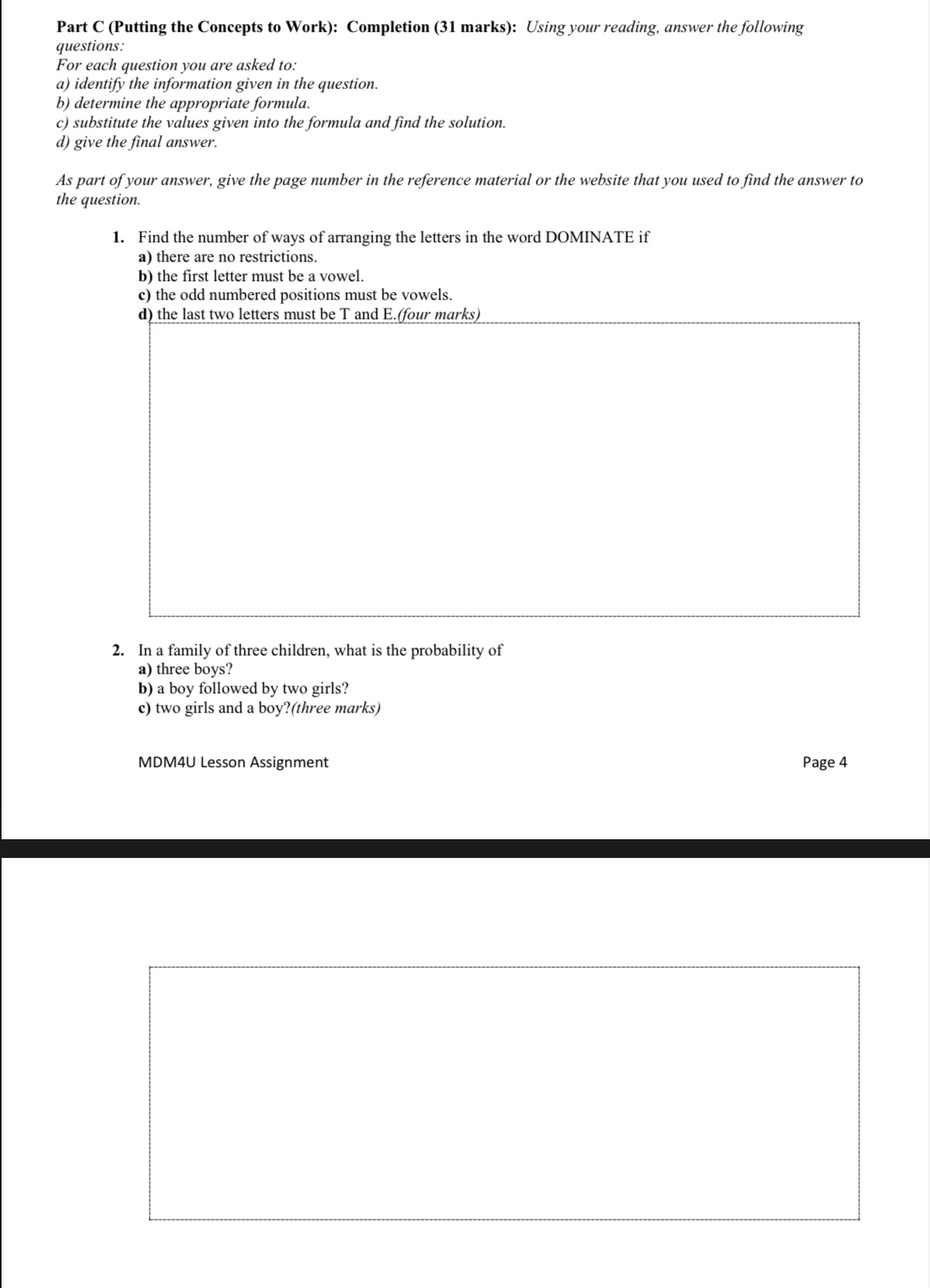 3. A lottery ticket contains six different