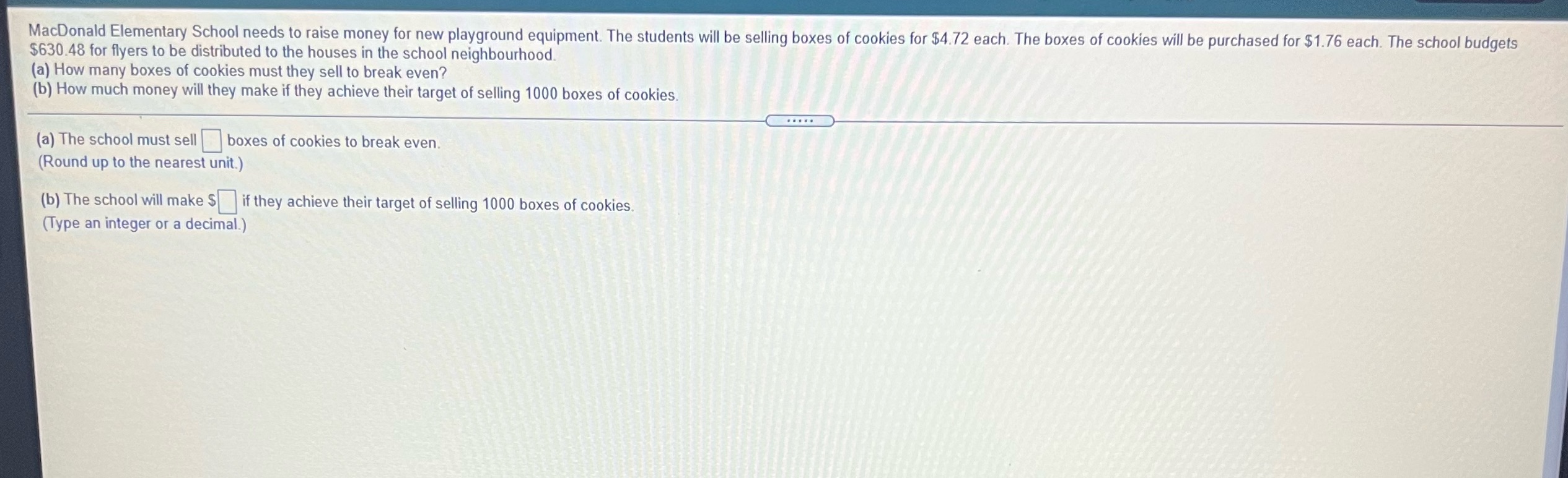 MacDonald Elementary School needs to raise money