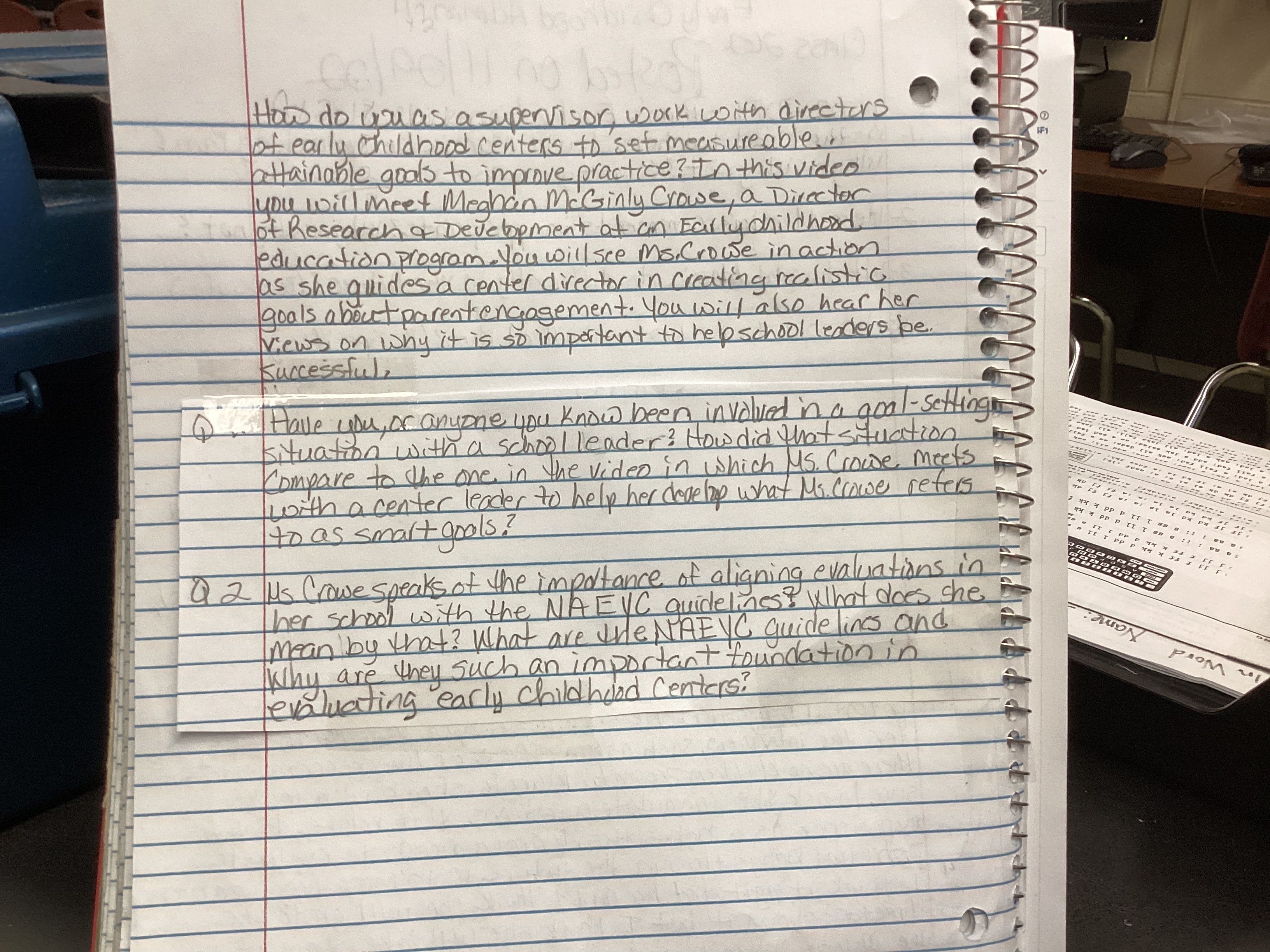 How do you as a supervisor, work with directors