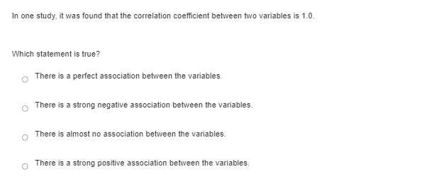 In one study, it was found that the correlation