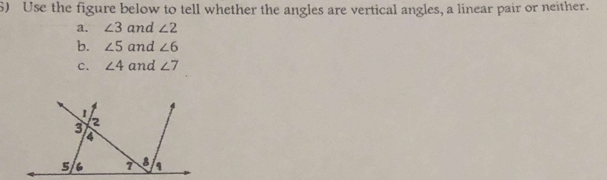 6) Use the figure below to tell whether the