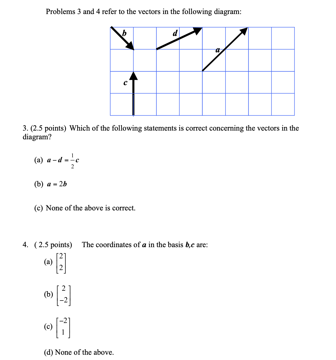 How do I find the solutions given this vector? Do