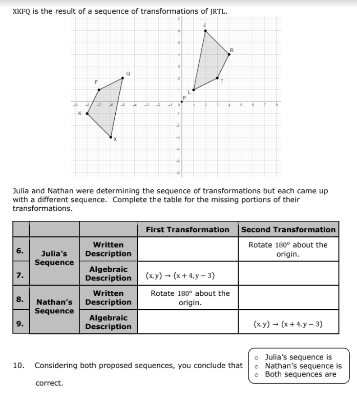 Geometry Unit 6 Lesson 4 Homework | Unit 6,