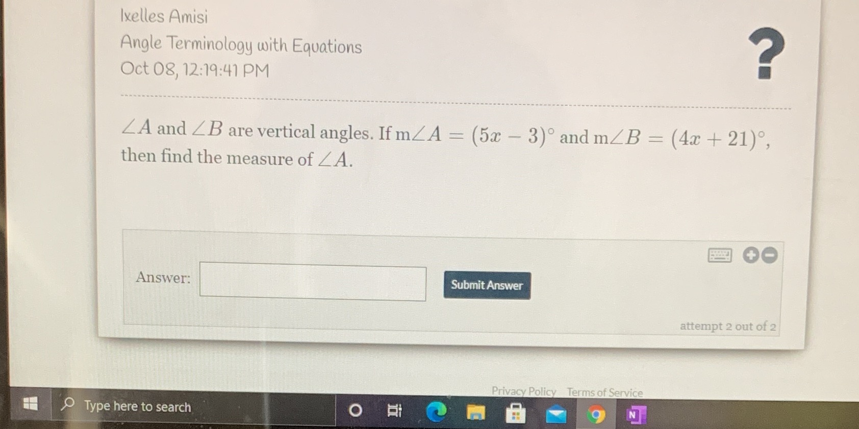 I need help with this Ixelles Amisi Angle