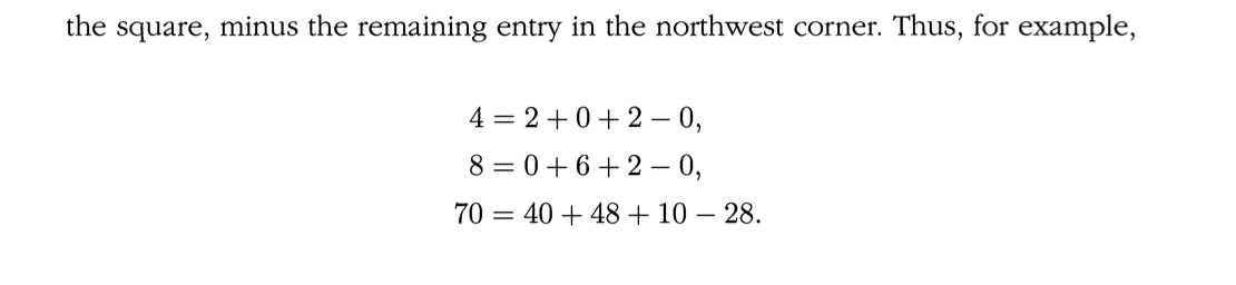 A Recurrence Relation for the Number of Singles