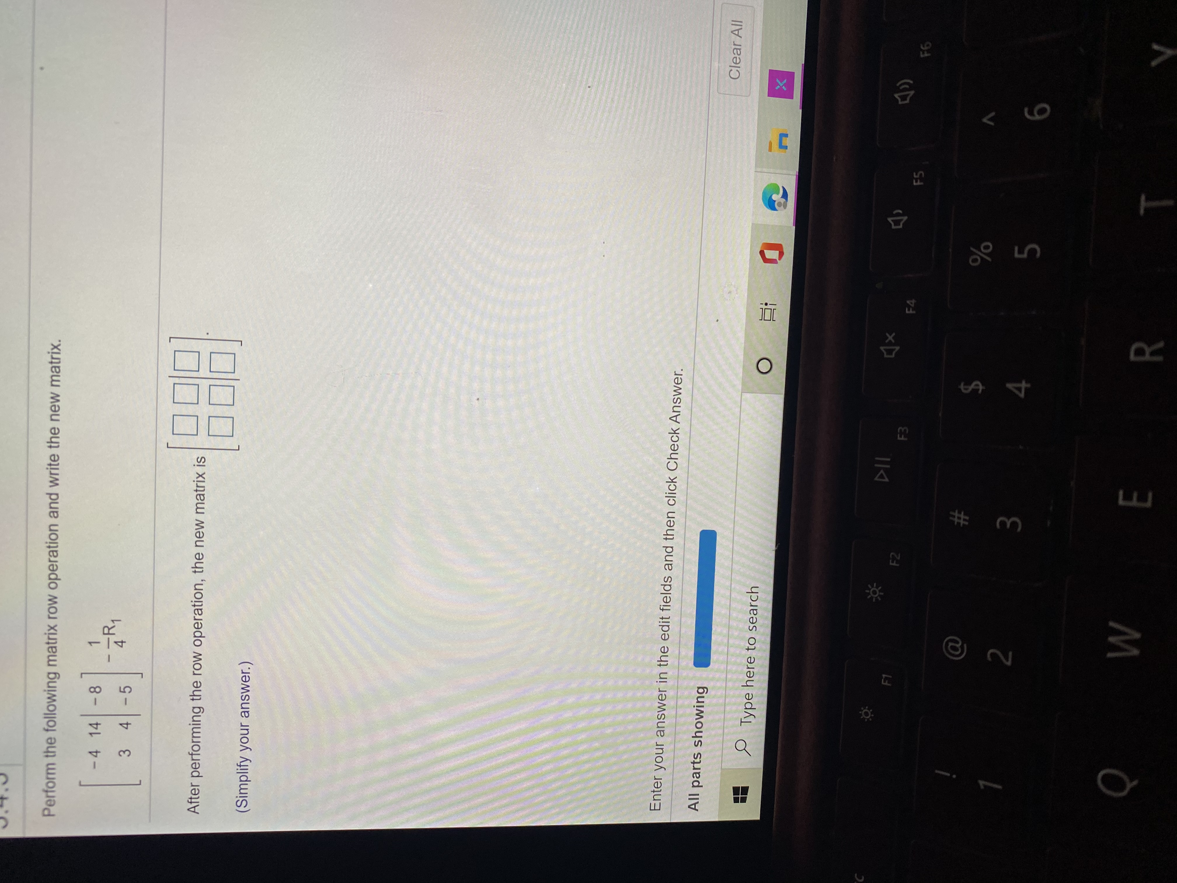 I need help 3.4.CVC-3 Find the augmented matrix