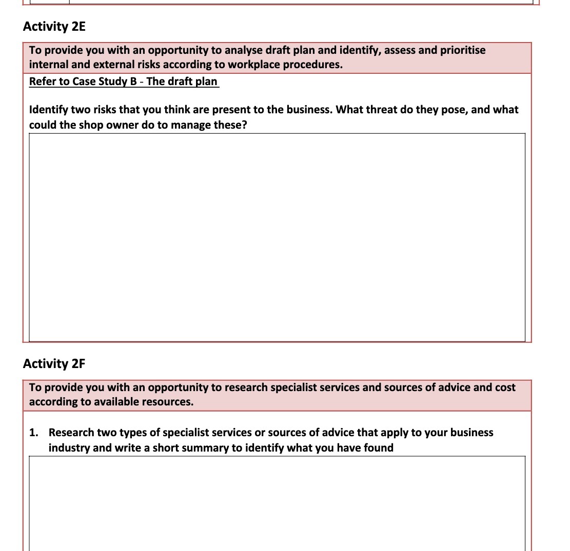 LllLl Activity 25 To provide you with an