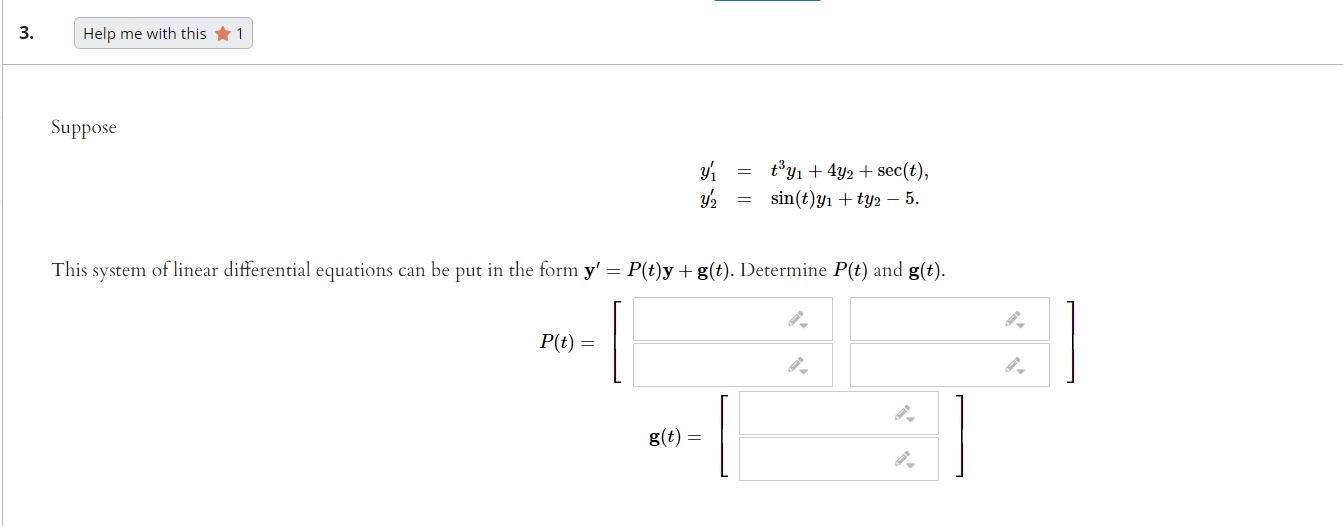 1. Help me with this * 1 This is the first part
