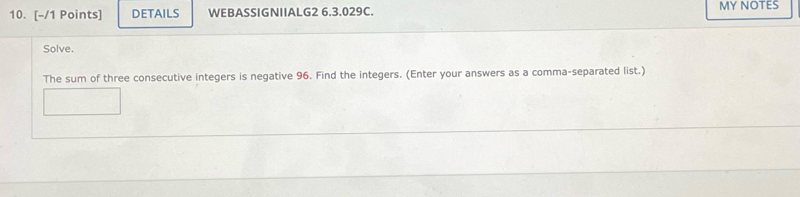 pls help me!!! 10. [-/1 Points] DETAILS