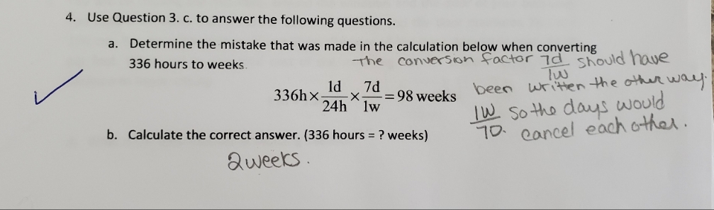 4. Use Question 3. c. to answer the following