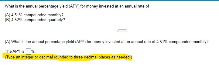 An investment company pays 5% compounded
