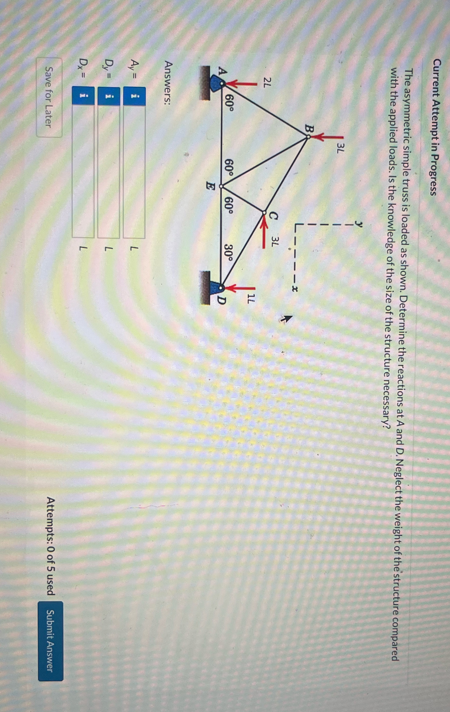 Need help on this Current Attempt in Progress The