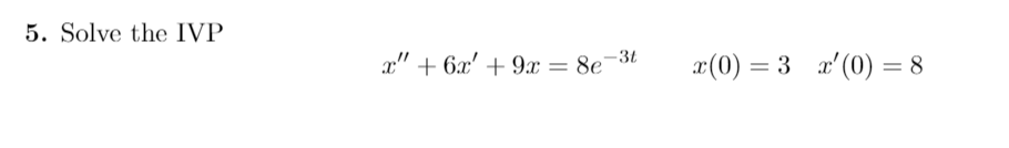 I want know the process of this question. 5.