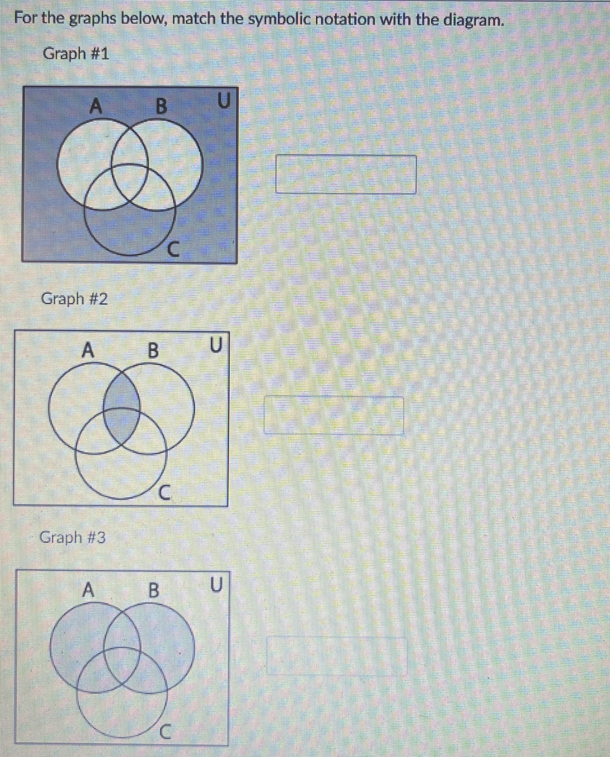 I need help asap For the graphs below, match the