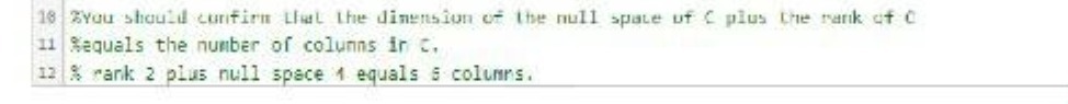 3You should confirm Lut the dimension of the null