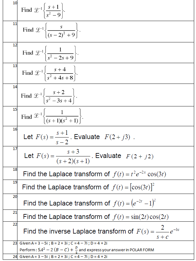Instruction: Perform the following: 1. Show that