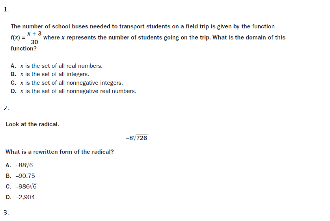 The number of school buses needed to transport